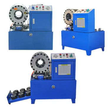 Un buon prezzo. Macchina di piegatura del tubo flessibile idraulico 4KW/di 3KW DX68 con 10 insiemi dei dadi in linea