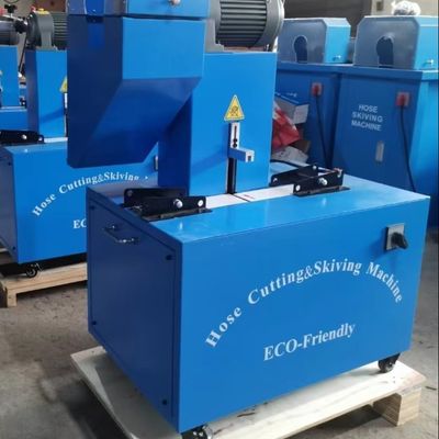 Taglio elettrico del tubo flessibile e macchina di raschiamento 850*600*1200mm per uso industriale 2