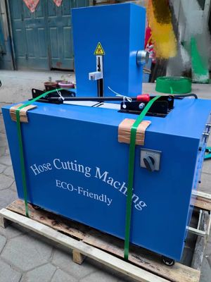 2 pollici 220V Voltage Hose Cutting e Skiving Machine con sistema di controllo pulsante