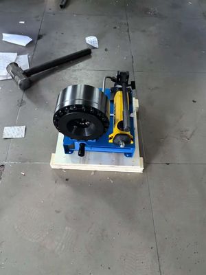 1 pollice macchina manuale per il crimping del tubo per la velocità di crimping veloce 10pcs/h e supporto e servizi