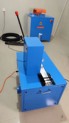 2 pollici 6-51mm Blu Skiving 4 strati Motore di taglio del tubo di gomma elettrico con controllo avanzato e facile da usare