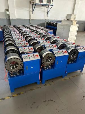 730*480*740mm e versatile DX68 2 pollici tubo di crimping macchina con 10 set di dies raggiungere la certificazione CE perfetta