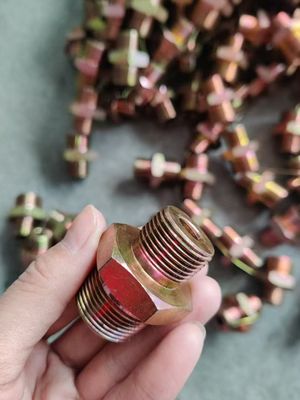 Forklift in acciaio al carbonio Riutilizzabile Adaptore di filo personalizzato Fittings di tubi idraulici Fittings di ferrule di tubi idraulici