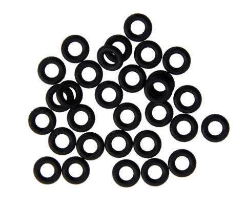 Un buon prezzo. Tecnologia di stampaggio a compressione di materie prime in silicone nero Rubber O Rings Seals per intervalli di pressione più elevati in linea