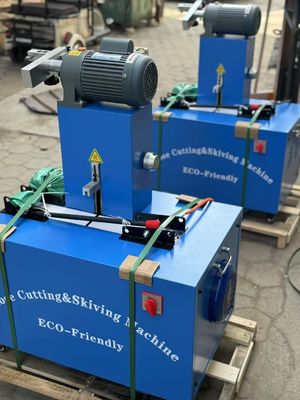 Un buon prezzo. 2 pollici 6-51mm 1/4 a 2 pollici macchina di taglio del tubo di gomma elettrica in linea