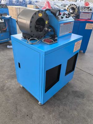 Un buon prezzo. 6-51mm Grande potenza 4 Kw 500 pezzi all'ora Macchina portatile per la frenatura del tubo / frenatrice idraulica del tubo in linea