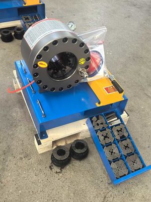 2 pollici di alta efficienza manuale tubo di crimping macchina alta pressione 600t tubo di stampa macchina