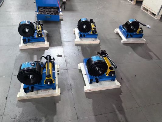 Versatile e preciso 1 pollice 6-25mm Manuale idraulica pompa Crimping Machine Pompa Crimper 7 Die con compatibilità in acciaio