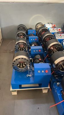 12V/24V 10 Dies 2 pollici Crimper di tubo intrecciato manuale batteria azionamento idraulica tubo di tubo di tubo di crimping Machine / tubo di crimping Machine 6-51mm