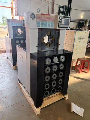 Un buon prezzo. Super spessore 3 pollici con 15 Die 6-76mm Nero Colore AC Hose Crimping Machine Con Ritenuta Forza di Crimping più veloce 650T in linea