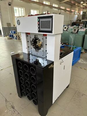 Un buon prezzo. Pressatrice per tubi idraulici da 3 pollici con 15 matrici 6-76mm Controllo PLC in linea