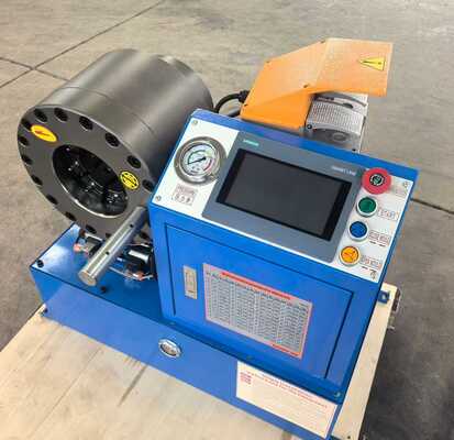 Un buon prezzo. 6-51 mm macchina per il crimping del tubo idraulico con strumento per lo scambio rapido di stampi e 10 matrici per il crimping versatile in linea