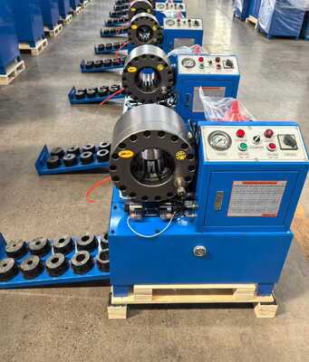 DX68 macchina idraulica per il crimping del tubo con 6-51 mm di gamma di crimping, 220v/240v/380v/415v opzioni di tensione e 200 Pcs per efficienza oraria