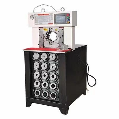 Un buon prezzo. il corredo automobilistico 380v 15 del piegatore del tubo flessibile di CA 5.5kw mette CBK-120 con il coperchio della pressa sottile in linea