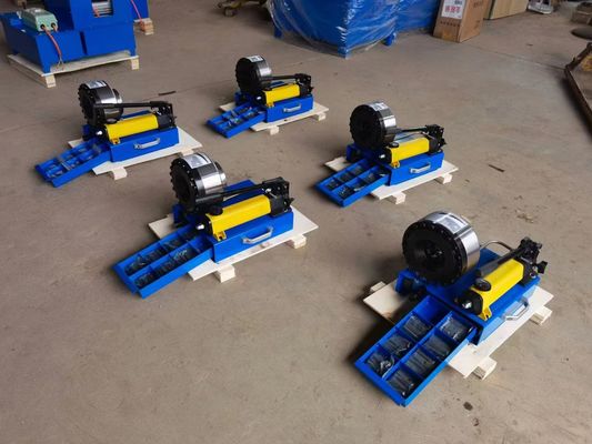 Un buon prezzo. Macchina adattantesi idraulica manuale a 2 pollici 10pcs/H FY-51CSD della stampa del piegatore 600t del tubo flessibile di CA in linea