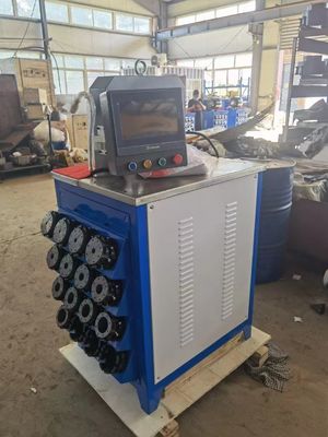 Un buon prezzo. Pressa di stampaggio idraulica a 3 pollici 4kw CBK-120 del morsetto di tubo 5.5kw in linea