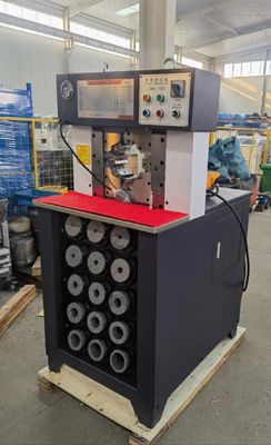 Un buon prezzo. PLC AC tubo di crimping macchina per una maggiore pressione Max apertura 158mm in linea