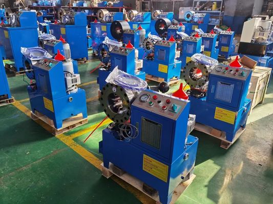 Un buon prezzo. Versatile DX68 Pompa Crimping Machine con 10 set di matrici raggiungere il perfetto adattamento in linea