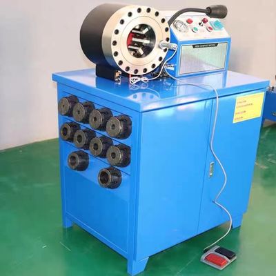 Un buon prezzo. Crimping accurato e coerente con la nostra macchina di crimping del tubo di gomma in linea