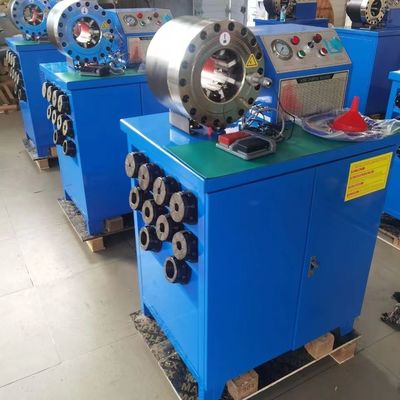 Un buon prezzo. Macchina per la contrazione del tubo idraulico elettrico ad alta pressione 31,5mpa Produttività 200 pcs/h in linea
