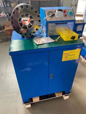 Un buon prezzo. Macchina elettrica per il crimping del tubo di gomma 860*640*1300 mm Pressione di sistema 31,5mpa in linea