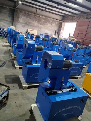 Un buon prezzo. Colori blu 128 KG E dimensione è 850*600*1200mm Caratteristiche speciali Motore idraulico per taglio automatico in linea
