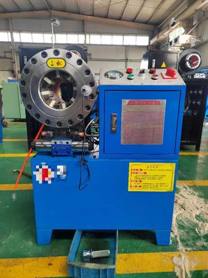 Un buon prezzo. 2 pollici Dimensione 730*480*740mm versatile più corta DX68 Pompa Crimping Machine Corrispondente 10 Dies Certificazione CE in linea