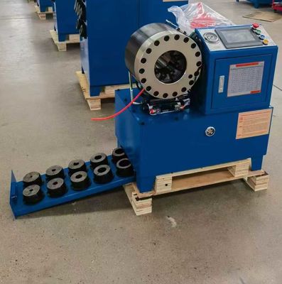 Sistema di controllo PLC 2 pollici 10 Die DX68 Pompa di Crimping Machine Pompa di Crimping