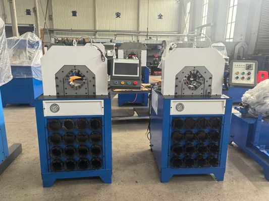 2 pollici PLC 5.5kw Hydraulic Hose Pressing Machine 4kw Hydraulic Fitting Press Big Elbow CBK-51B