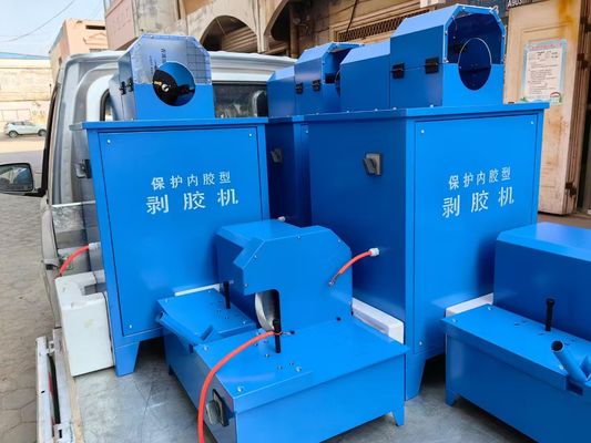 Color blu 12v auto carico automatico gomma tubo di taglio macchina 1/4 