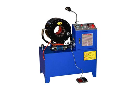 Un buon prezzo. Accurate Crimping Color Blu DX68 Pompa di Crimping Machine 10 Die 2 pollici Da 6 a 51 mm ± 0.01 mm 600T Forza di Crimping 245Kg Pompa idraulica Pressore in linea