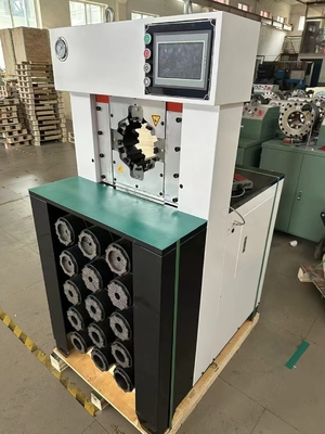 Un buon prezzo. 3 pollici idraulica tubo di crimping macchina 650T con controllo PLC in linea