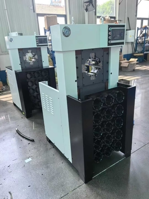 Un buon prezzo. 3 pollici idraulica tubo di crimping macchina 6-76mm con controllo PLC in linea