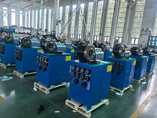 Pressatrice idraulica per tubi in gomma 600T 6-51mm 220V-415V