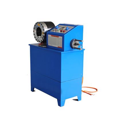 Un buon prezzo. Double Functions Blue Color 2 Inch Hydraulic Hose Crimping Machine with 10 Sets of Dies and 6-51mm Crimping Range for Robust Construction in linea