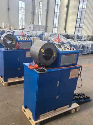 Un buon prezzo. 2 Inch Hydraulic Hose Crimping Machine with 10 Dies and 6-51mm Range for Wide Hose Applications in linea
