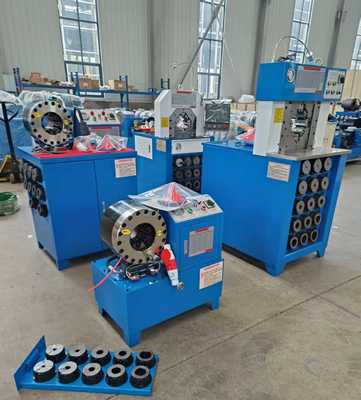 Un buon prezzo. DX68 Crimper idraulico per tubi con pompa dell'olio da 315 bar Pressione 220v/240v/380v/415v Opzioni di tensione e 10 dies in linea