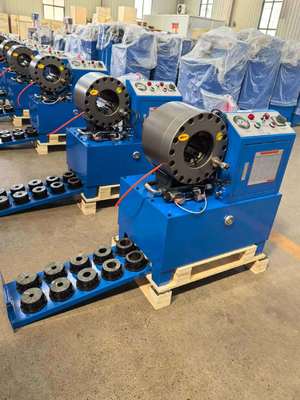 DX68 Pompa per il crimping con 6-51 mm di portata di crimping 2 pollici di capacità e 10 matrici inclusi