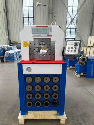 Un buon prezzo. 3 pollici idraulica tubo di crimping Machine con 1000T Crimping Force 31.5MPA Pressione nominale e 6-76mm Crimping Range in linea