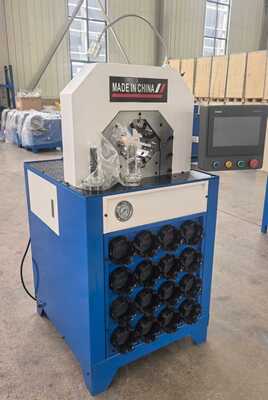 Un buon prezzo. 3 pollici idraulica tubo di crimping Machine con 2800KN forza di crimping e 31,5MPA pressione nominale in linea