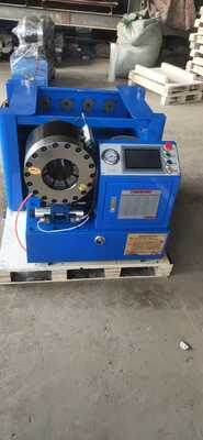 Un buon prezzo. 2.5 Inch Hydraulic Hose Crimping Machine con strumento di cambio rapido dello stampo e 10 matrici intercambiabili per il crimping versatile in linea