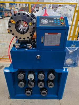 Un buon prezzo. Sistema di controllo digitale della macchina di piegatura del tubo idraulico della gamma di crimpatura da 2 pollici 6-51 / 64mm con strumento di stampo a cambio rapido e cremagliera e 10 matrici intercambiabili in linea