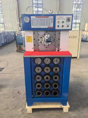 Un buon prezzo. Sistema di controllo dei pulsanti Macchina idraulica per il crimping del tubo con portata di crimping di 6-76 mm e apertura massima di 165 mm per un crimping efficiente in linea