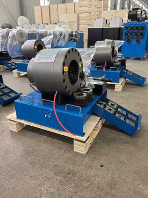 Un buon prezzo. Alta efficienza 600T macchina manuale per il crimping del tubo con 6-51 mm di gamma di crimping per applicazioni idrauliche in linea