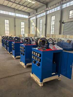 Un buon prezzo. 600T Crimping Force Rubber Hose Crimping Machine con 0.01 mm di precisione e 6-51 mm di gamma per il Crimper Hydraulic Hose in linea