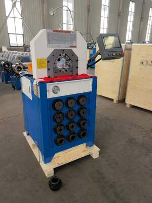 Un buon prezzo. 3 pollici idraulica tubo di crimping Machine con 2800KN forza 6-76mm Range e controllo PLC in linea