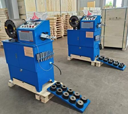 Un buon prezzo. 2 pollici da 6 a 51 mm 10 Die Maschera idraulica per il crimping del tubo con doppia funzionalità e la macchina per lo scivolamento del tubo 2 funzioni in una macchina di crimping / scivolamento per una costruzione robusta in linea